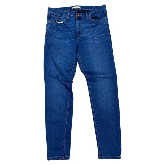 Madewell Roadtripper Jeans Medium Wash Size 32 Stretch Skinny 32x27 - Picture 1 of 8